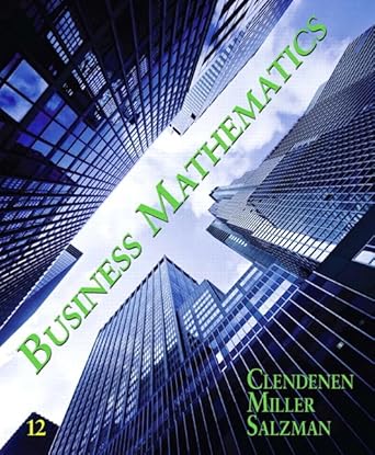 Business Mathematics by Gary Clendenen | Pearson