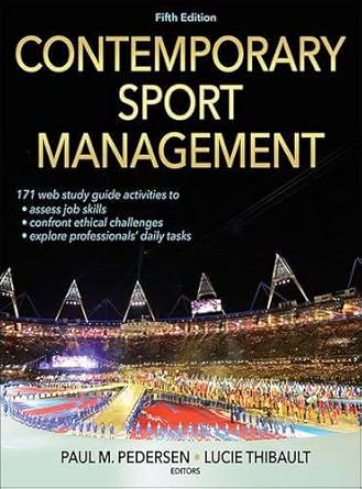 Contemporary Sport Management-5th Edition With Web Study Guide by Paul M. Pedersen | Human Kinetics