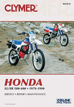 Honda XL/XR 500-600 1979-1990 (Clymer Motorcycle Repair) by Penton Staff | Haynes Manuals N. America, Inc.