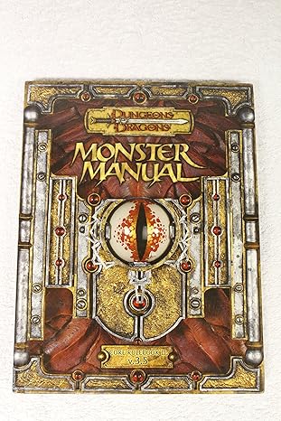 Monster Manual: Core Rulebook III v. 3.5 (Dungeons & Dragons d20 System) by Skip Williams | Wizards of the Coast